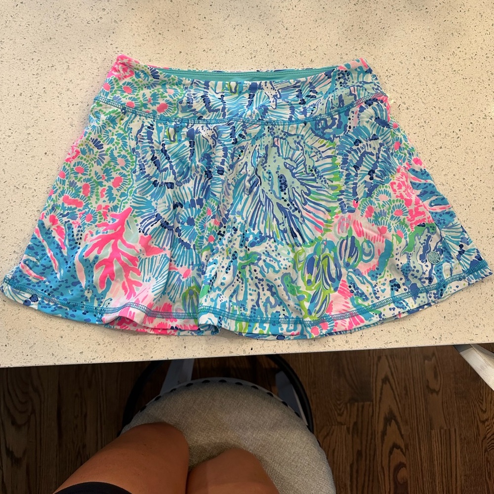 Lilly Pulitzer 13” Meryl Nylon Skirt SPF 50 NWT